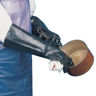 San Jamar® 887 PVC 18" Glove - Pair