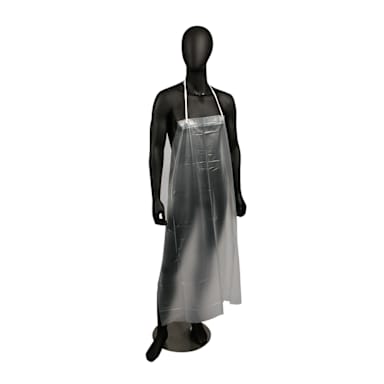 San Jamar® 614DVA Clear Vinyl Dishwashing Apron