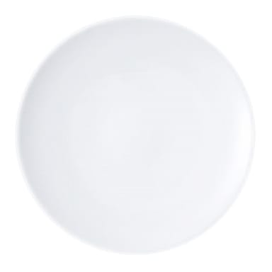 Villeroy & Boch 16-3293-2650 White 8.25" Flat Coupe Plate - 6 / CS