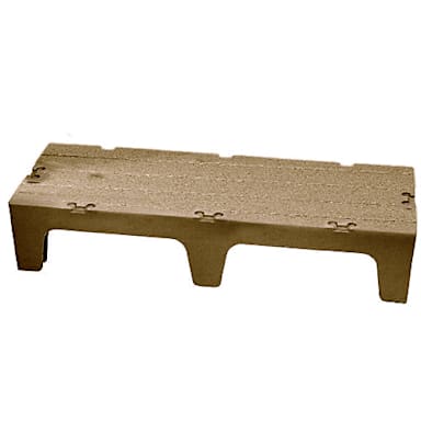 Cambro DRS60480 21" x 60" x 12" S-Series Solid-Top Dunnage Rack