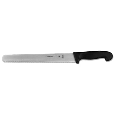 Browne Foodservice PC15510 S/S 10" Bread Knife with Black Handle