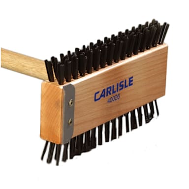 Carlisle 4002600 Sparta Broiler Master Brush with Steel Bristles