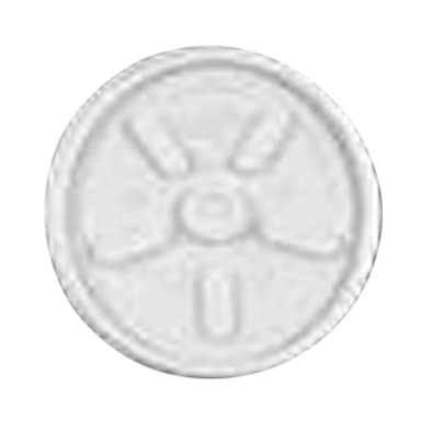 Dart® 6JL White Vented Lid For 6 Oz Cups - 1000 / CS
