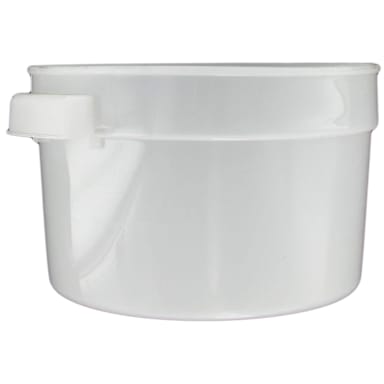 Prolon B0200 2 Qt. Natural White Polyethylene Food Storage Container