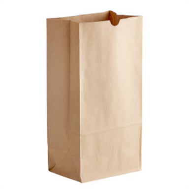 Darling Foodservice 4 lb. Kraft Paper Grocery Bag