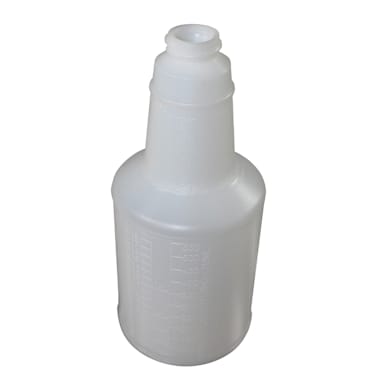 Hospeco Brands Group 24 Oz. Plastic Bottle with Graduations