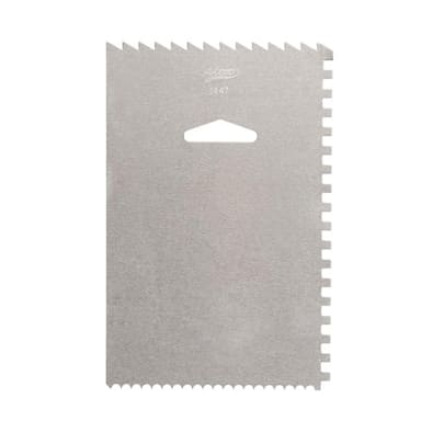 Ateco 1447 Aluminum Decorating and Icing Smoothing Comb