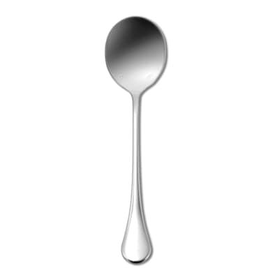 1880 Hospitality T030SRBF Puccini S/S Rnd Bowl Soup Spoon - Dozen
