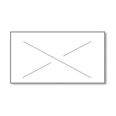 Garvey Products FX2212 WHITE 22mm x 12mm Labels - 11007 / TB