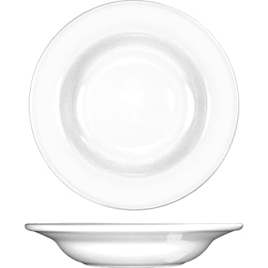 International Tableware DO-3 White 10 Oz Soup Bowl