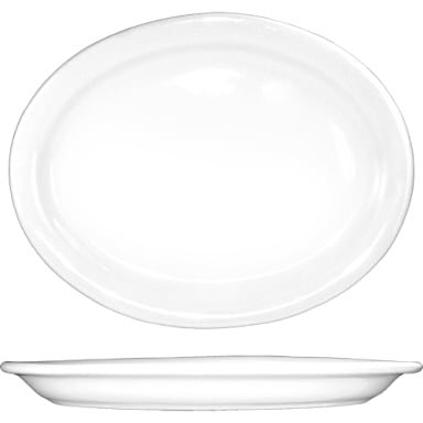 International Tableware BR-14 Brighton White 13.25" Platter