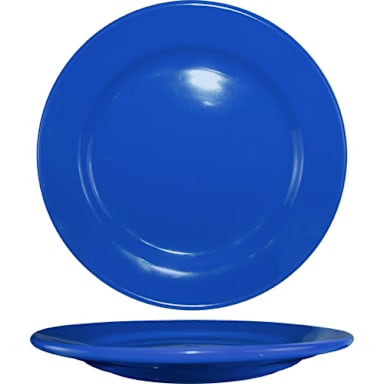 International Tableware CA-8-LB Cancun Light Blue 9 In Plate