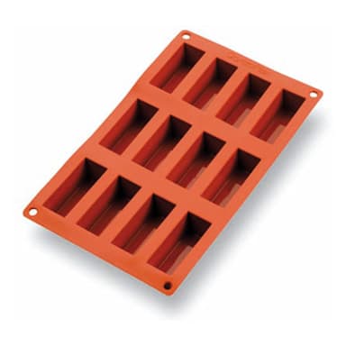 Matfer Bourgeat 257985 Gastroflex® 12 Cup Mini Cake Mold Pan
