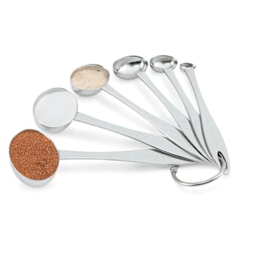 Vollrath® 46588 Stainless Steel 6-Piece Oval Measuring Spoon Set