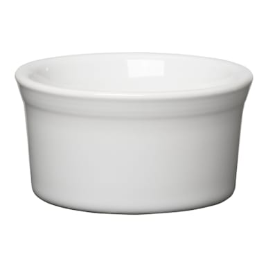 Homer Laughlin China 568100 Fiesta® White 8 oz Ramekin - 6 / CS