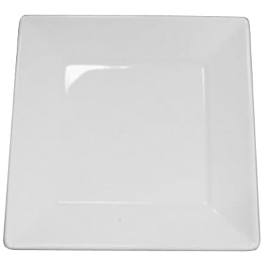 Homer Laughlin 6936000 Ameriwhite 10" Times Square Plate
