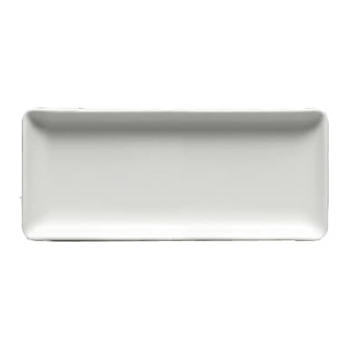 Homer Laughlin 6896000 Ameriwhite Rectangle Appetizer Plate