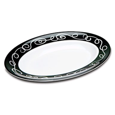 Delfin DFBOV1712SO020 3 Qt. White Oval Sorrento Bowl
