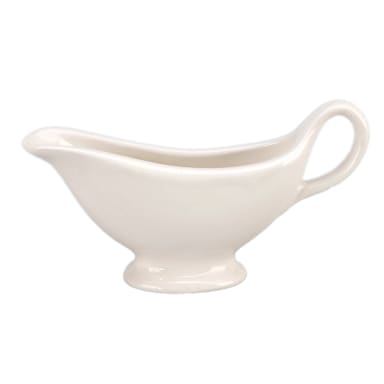 Vertex® China VRE-G5 Vista 4 Oz. Gooseneck Sauceboat
