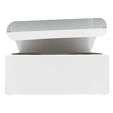 LBP 9602 Gloss White Kraft Paperboard Lunch Box