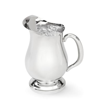 Vollrath 46599 S/S Hollow Handle 1.9 Quart Water Pitcher w/ Ice Guard
