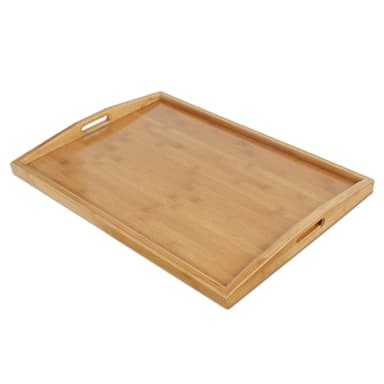 FOH RRT003BBB10 B3 Bamboo Service Tray - 2 / CS