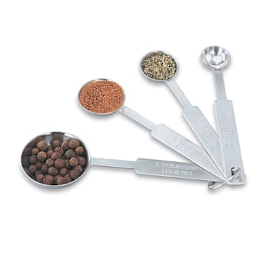 Vollrath® 47118 4-Piece Stainless Steel Measuring Spoon Set