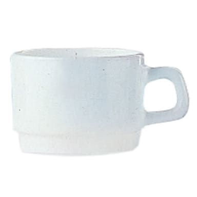 Arcoroc 14611 Restaurant White 8 Oz. Cup