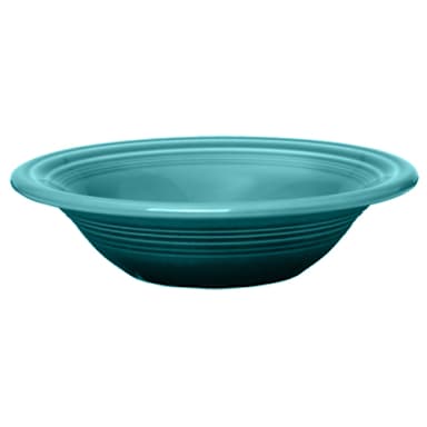 Homer Laughlin 472107 Turquoise Stacking 11 oz Cereal Bowl