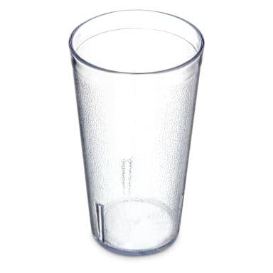 Carlisle 521607 Stackable 16 Oz. Clear Tumbler - Dozen
