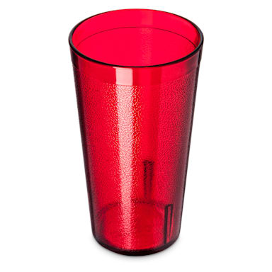Carlisle 521610 Stackable 16 Oz. Ruby Tumbler - Dozen