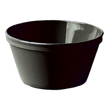 Cambro 35CW110 Camwear Black 8.38 Oz. Bouillon Bowl