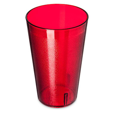 Carlisle 553210 Stackable 32 Oz. Ruby Tumbler - Dozen
