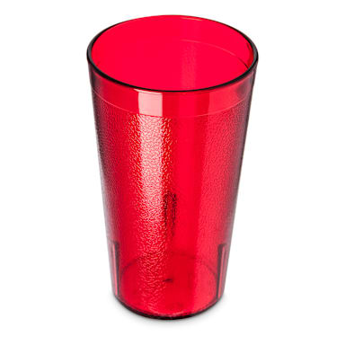 Carlisle 521210 Stackable 12 Oz. Ruby Tumbler - Dozen