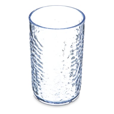 Carlisle 550907 Pebble Optic 9.5 Oz. Clear Tumbler