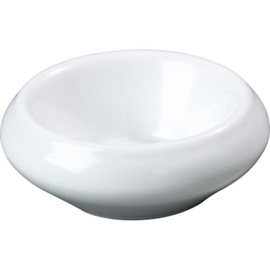 Carlisle 85502 1 Oz. White Butter Dish