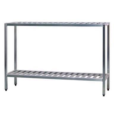 New Age 1025TB Aluminum 48 x 24 x 36" T-Bar Style Shelving Unit