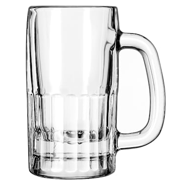 Libbey 5362 Clear 10 Oz. Glass Beer Mug