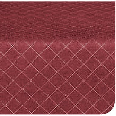 Marko 58231554L046 Designer Series Burgundy Diamond Head Tablecloth