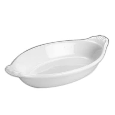 HallĀ® China 527-WH White 8 Oz. Welsh Rarebit Dish