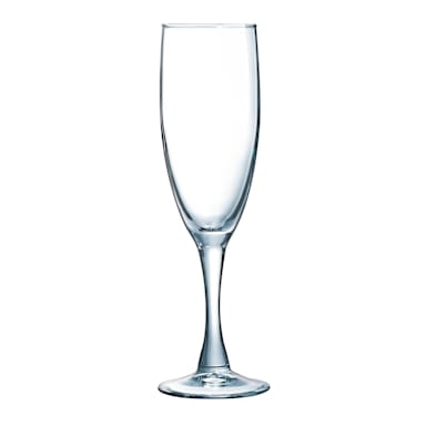 Arcoroc 71086 Excalibur 5¾ Oz. Flute Glass