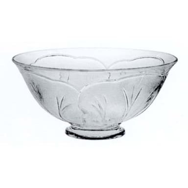 Lancaster Colony 04-00078 Pebble Leaf 12-1/2 Qt. Punch Bowl