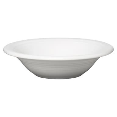 Homer Laughlin 472100 Fiesta White Stacking 11 oz Bowl