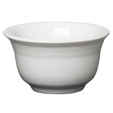 Homer Laughlin China 450100 Fiesta White 6.75 Oz. Bouillon - Dozen