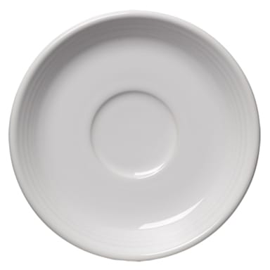 Homer Laughlin 470100 Fiesta White 5-7/8" Saucer