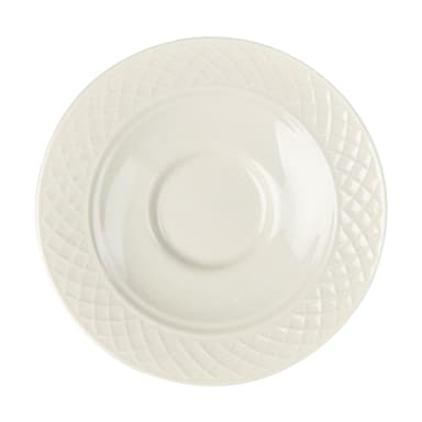 Homer Laughlin 3557000 Gothic Undecorated 5.58" Saucer