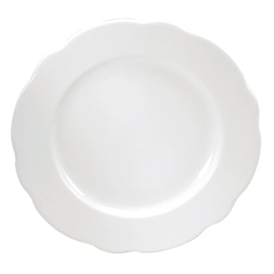 1880 Hospitality F1560000118 Caprice Cream White 6.38" Plate - 36/CS