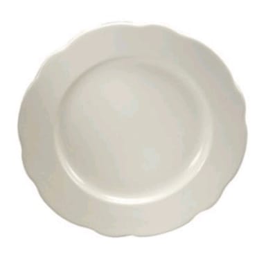 1880 Hospitality F1560000139 Caprice Cream White 9" Plate