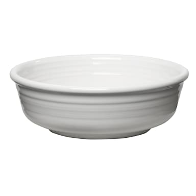 Homer Laughlin China 460100 Fiesta White Small 14.25 oz Bowl