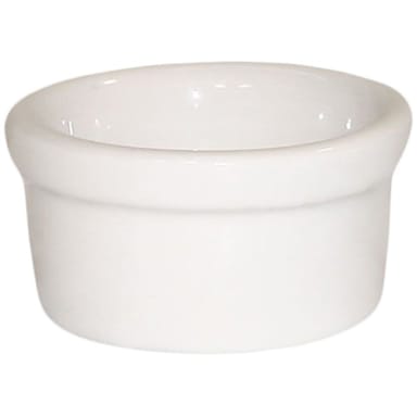 Diversified Ceramics DCI362W White 2.5 Oz. Plain Ramekin 36 / CS